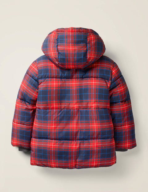 Shower Resistant Padded Jacket - Howlin Blue/Rockabilly Red Shower Resistant Padded Jacket - Howlin Blue/Rockabilly Red