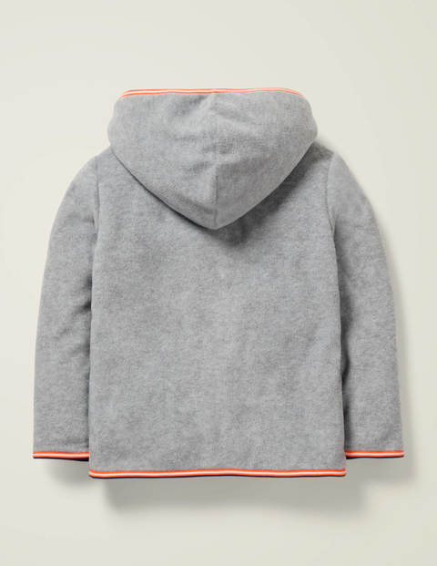 Cosy Reversible Zip-Up Hoodie - Grey Marl Cosy Reversible Zip-Up Hoodie - Grey Marl