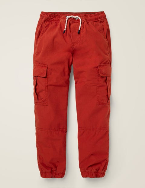 Gefütterte Cargohose - Feuerrot Gefütterte Cargohose - Feuerrot