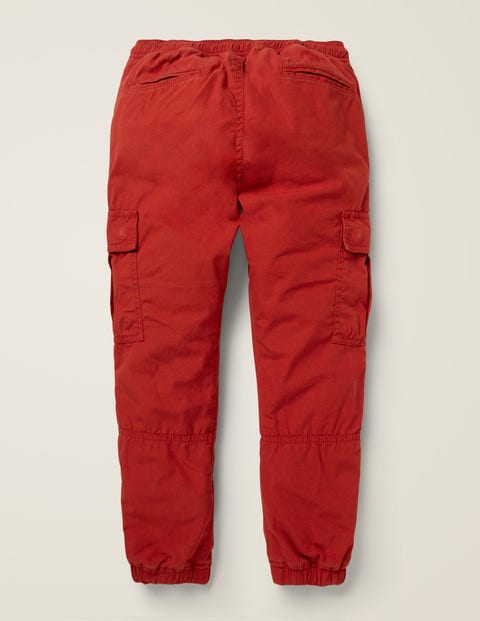 Gefütterte Cargohose - Feuerrot Gefütterte Cargohose - Feuerrot