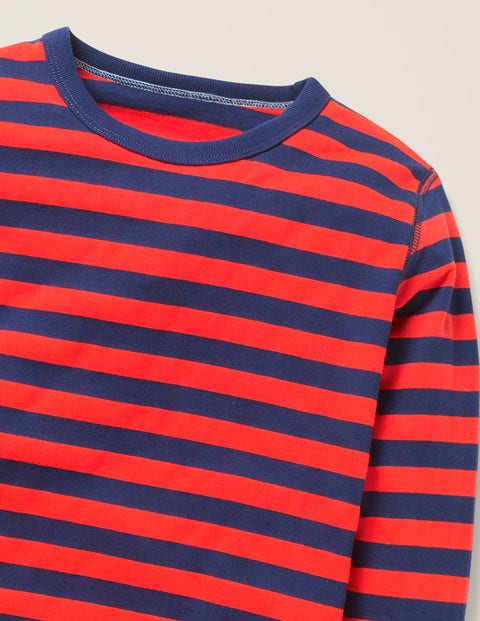 Essential Supersoft T-Shirt - College Blue/Techno Orange Essential Supersoft T-Shirt - College Blue/Techno Orange