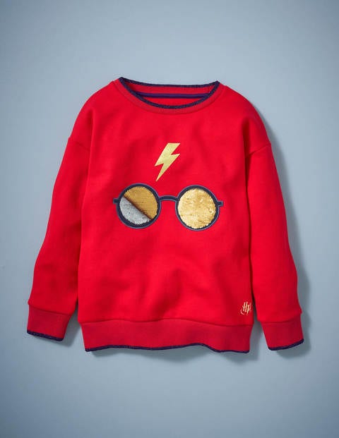 Sweat Harry À Sequins - Rouge rockabilly Sweat Harry À Sequins - Rouge rockabilly