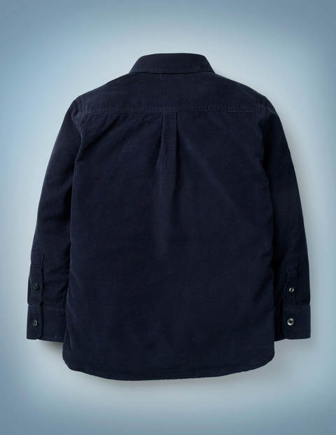Chemise Harry en velours côtelé à poche - Bleu nuit Chemise Harry en velours côtelé à poche - Bleu nuit