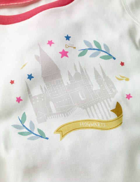 Harry Potter Long John Pyjamas - Plum Jam Hogwarts Toile Harry Potter Long John Pyjamas - Plum Jam Hogwarts Toile