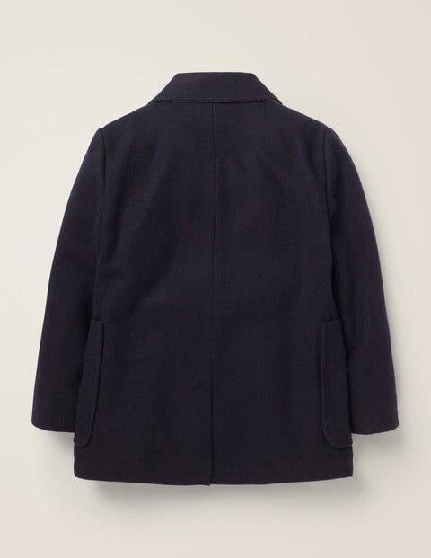 Wool Peacoat - Navy Wool Peacoat - Navy