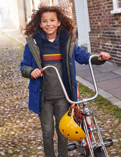Waterproof 3-In-1 Jacket - Howlin Blue/Classic Khaki Waterproof 3-In-1 Jacket - Howlin Blue/Classic Khaki