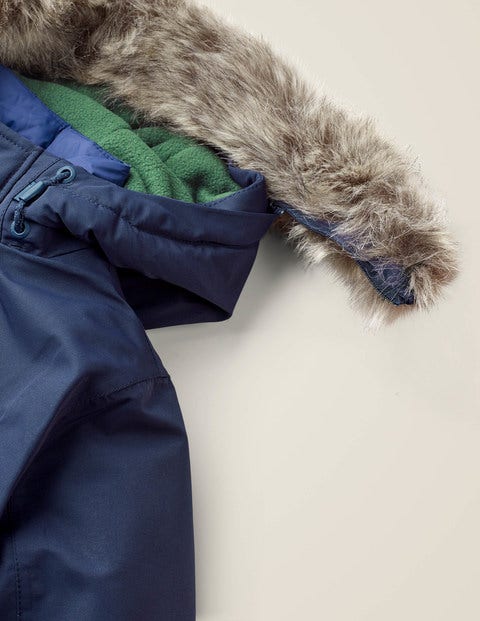 Waterproof Parka - College Blue Waterproof Parka - College Blue