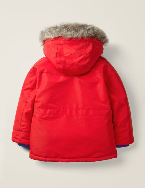 Waterproof Parka - Rockabilly Red Waterproof Parka - Rockabilly Red
