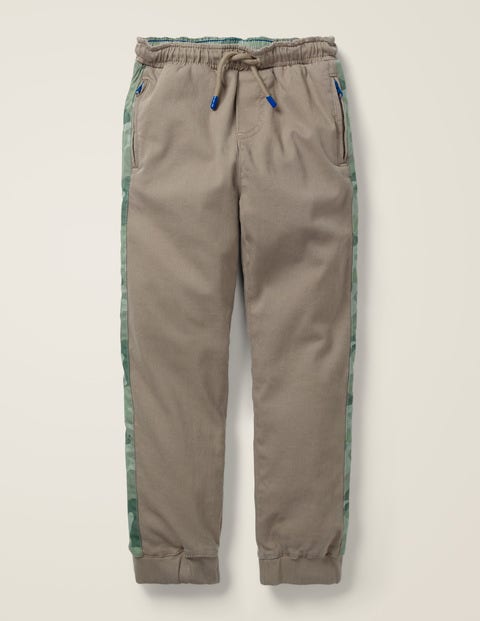 Sporty Twill Jogger - Nutty Brown Sporty Twill Jogger - Nutty Brown