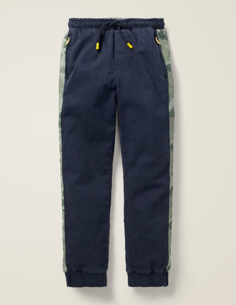 Sporty Twill Jogger - Navy Sporty Twill Jogger - Navy