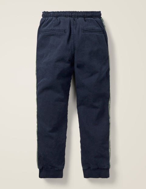 Sporty Twill Jogger - Navy Sporty Twill Jogger - Navy