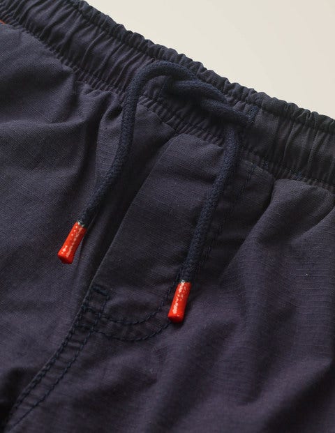 Fleece-Lined Techno Pants - Navy Fleece-Lined Techno Pants - Navy