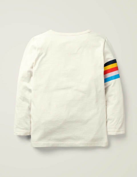 T-Shirt Rayé Motif Arctique - Pingouins ivoire T-Shirt Rayé Motif Arctique - Pingouins ivoire