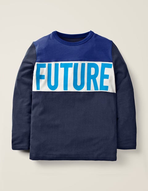 Future T-Shirt - Navy Blue/Howlin Blue Future T-Shirt - Navy Blue/Howlin Blue