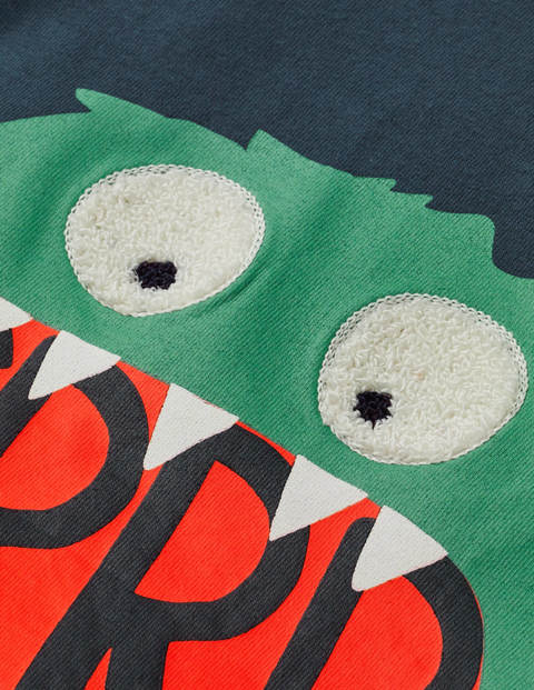 Hungry Monster T-Shirt - Stormy Blue Monster Hungry Monster T-Shirt - Stormy Blue Monster