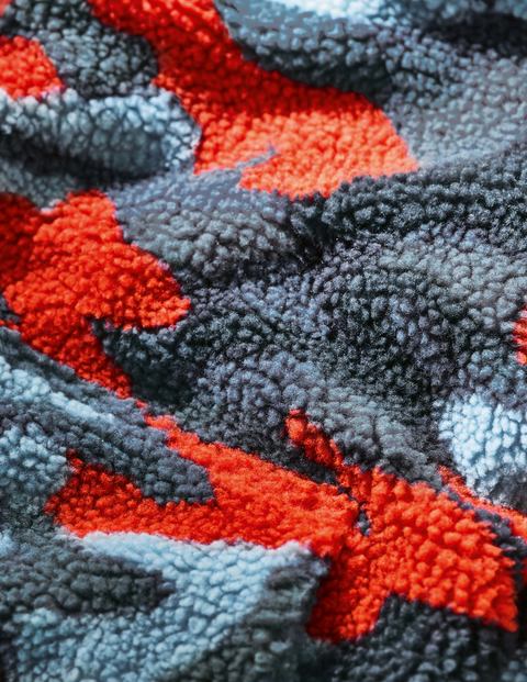 Textured Hoodie - Orange Red Camo Textured Hoodie - Orange Red Camo