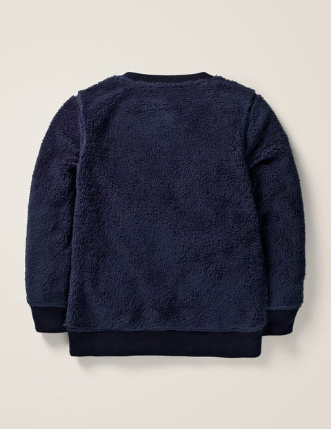 Snuggly Monster Sweatshirt - Navy Blue Monster Snuggly Monster Sweatshirt - Navy Blue Monster
