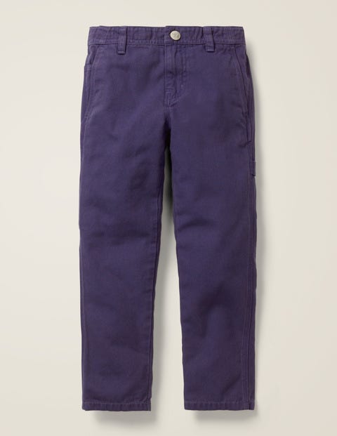 Relaxed Carpenter Trousers - Boysenberry Purple Relaxed Carpenter Trousers - Boysenberry Purple
