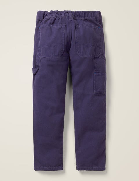Relaxed Carpenter Trousers - Boysenberry Purple Relaxed Carpenter Trousers - Boysenberry Purple