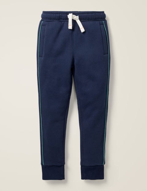 Flauschig gefütterte Jogginghose - Nachtblau Flauschig gefütterte Jogginghose - Nachtblau