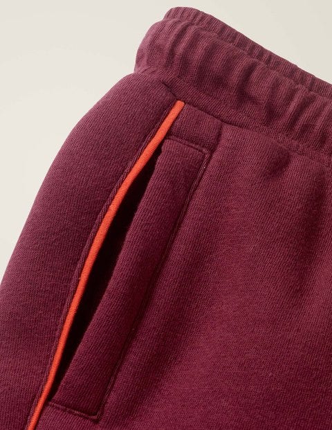 Pantalon De Survêtement À Doublure Molletonnée - Violet aubergine rôtie Pantalon De Survêtement À Doublure Molletonnée - Violet aubergine rôtie