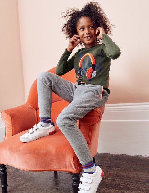 Microfleece Joggers - Grey Marl Microfleece Joggers - Grey Marl