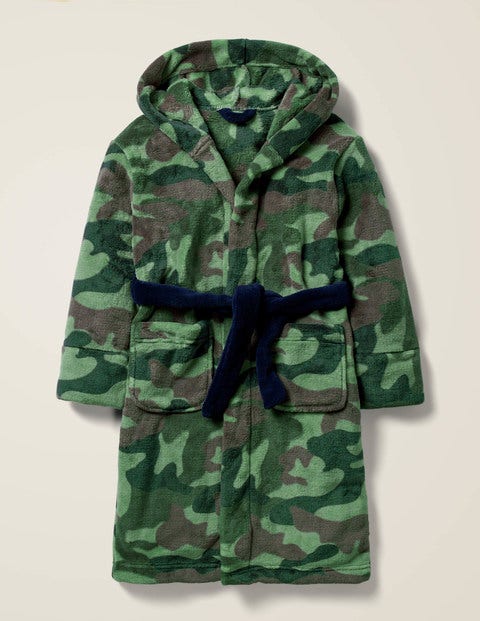 Bademantel - Weidengrün, Camouflage Bademantel - Weidengrün, Camouflage