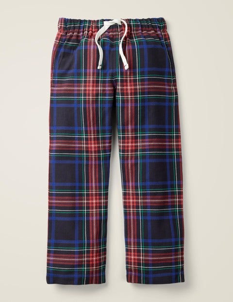 Brushed Pull-On Bottoms - Blue Heron/Highland Green Brushed Pull-On Bottoms - Blue Heron/Highland Green