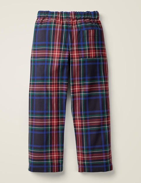Brushed Pull-On Bottoms - Blue Heron/Highland Green Brushed Pull-On Bottoms - Blue Heron/Highland Green
