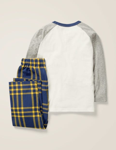 Pyjama Raglan Brossé - Glycine Pyjama Raglan Brossé - Glycine