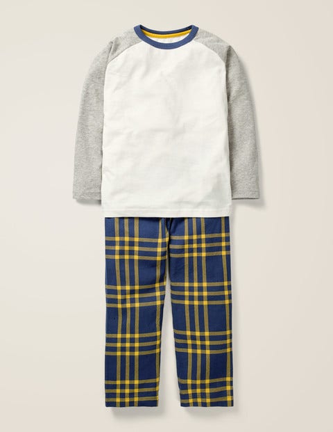 Pyjama Raglan Brossé - Glycine Pyjama Raglan Brossé - Glycine