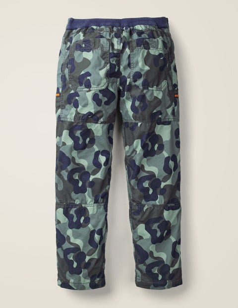 Lined Skate Pants - Blue/Grey Camo Lined Skate Pants - Blue/Grey Camo