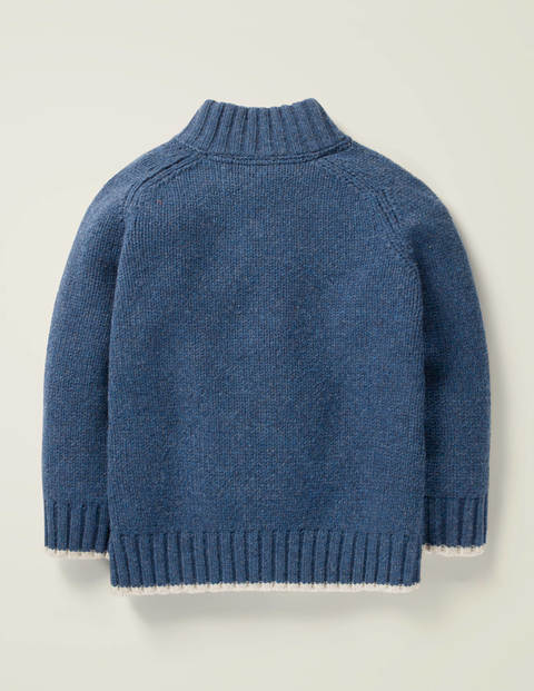 Half Zip Jumper - Howlin Blue Half Zip Jumper - Howlin Blue