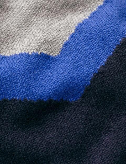 Chevron Crew Jumper - Navy Chevron Crew Jumper - Navy