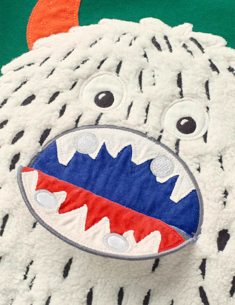 Novelty Monster Sweatshirt - Hike Green Novelty Monster Sweatshirt - Hike Green