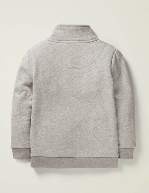 Half-Zip Sweatshirt - Grey Marl Half-Zip Sweatshirt - Grey Marl