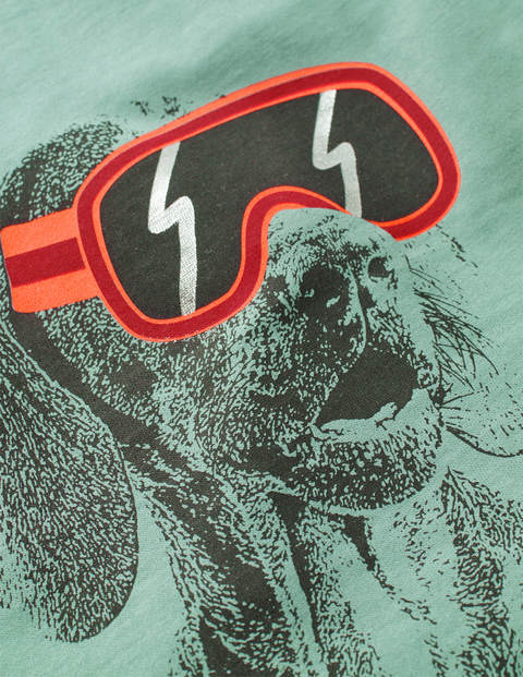Photographic T-Shirt - Green Dog Photographic T-Shirt - Green Dog