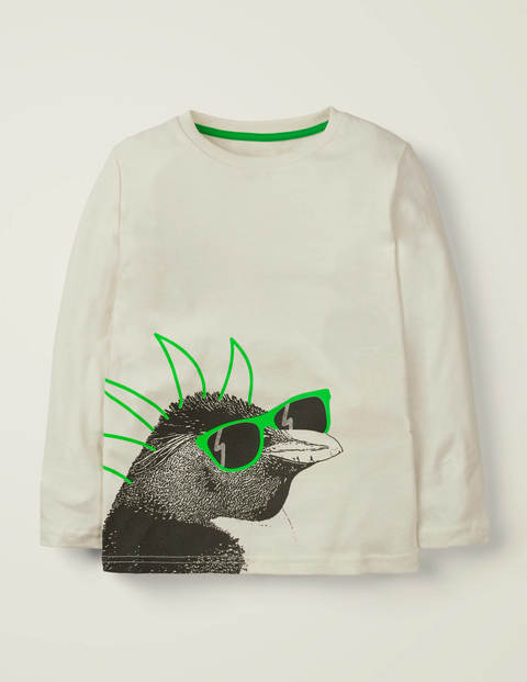 Photographic T-Shirt - Ivory Penguin Photographic T-Shirt - Ivory Penguin