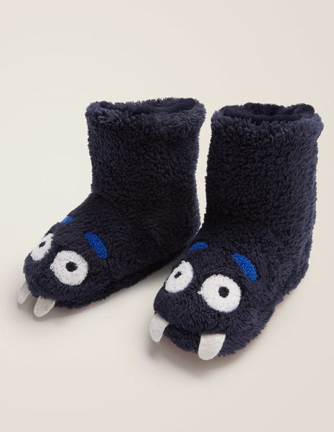 Chaussons Bottillons Monstre - Bleu marine Chaussons Bottillons Monstre - Bleu marine