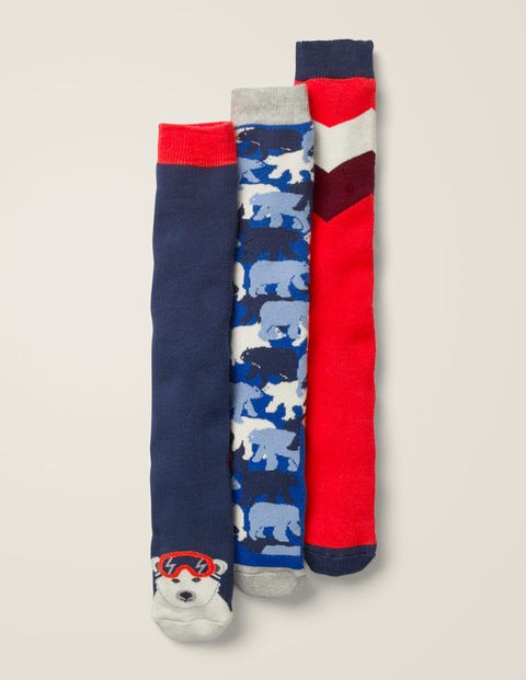 3 Pack Ski Socks - Polar Bears 3 Pack Ski Socks - Polar Bears