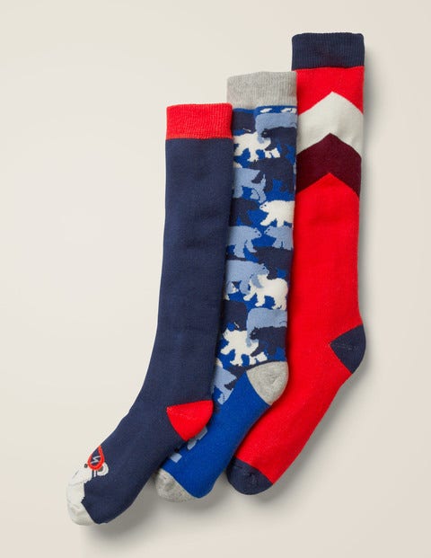 3 Pack Ski Socks - Polar Bears 3 Pack Ski Socks - Polar Bears