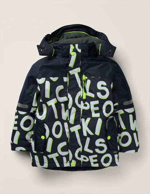 All-Weather Waterproof Jacket - Navy Wipe-out All-Weather Waterproof Jacket - Navy Wipe-out