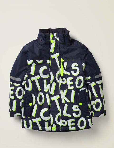 All-Weather Waterproof Jacket - Navy Wipe-out All-Weather Waterproof Jacket - Navy Wipe-out