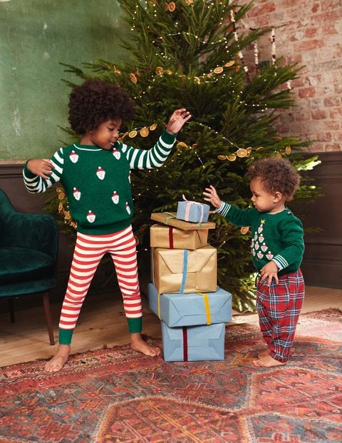 Pull Col Rond Festif - Père Noël vert tilleul Pull Col Rond Festif - Père Noël vert tilleul