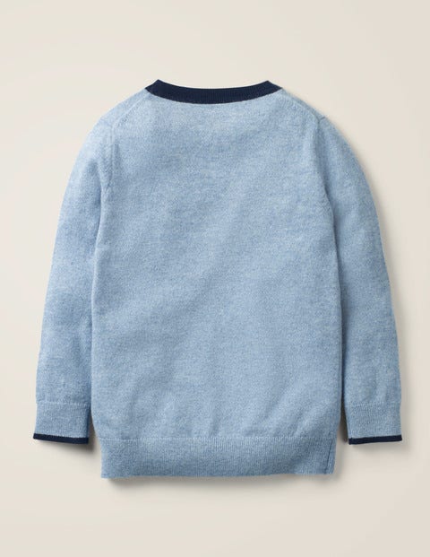 Cashmere Crew Sweater - Wren Marl Cashmere Crew Sweater - Wren Marl
