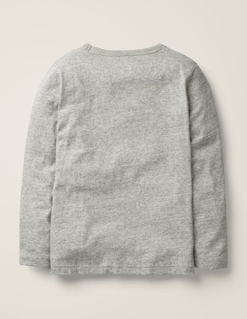 T-Shirt Habillé Festif - Pingouin gris chiné T-Shirt Habillé Festif - Pingouin gris chiné