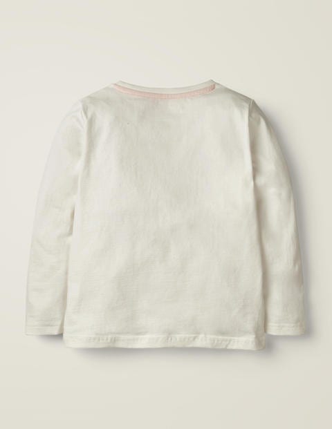 Fluffy Festive T-Shirt - Ivory Tree Fluffy Festive T-Shirt - Ivory Tree