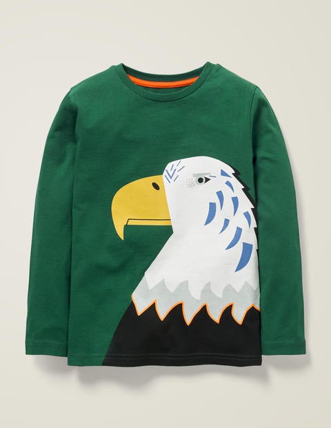 Bright Animal T-shirt - Linden Green Eagle Bright Animal T-shirt - Linden Green Eagle