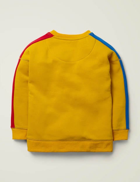 Rainbow Graphic Sweatshirt - Tuscan Sun Yellow Rainbow Graphic Sweatshirt - Tuscan Sun Yellow