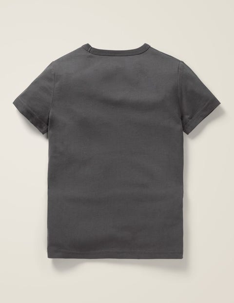 T-Shirt Mit Leuchtendem Planeten - Anthrazit, Planeten T-Shirt Mit Leuchtendem Planeten - Anthrazit, Planeten